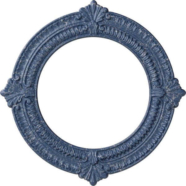 Ekena Millwork Benson Ceiling Medallion (Fits Canopies up to 8"), 13 1/8"OD x 8"ID x 5/8"P, Americana Crackle CM13BNAMC - main